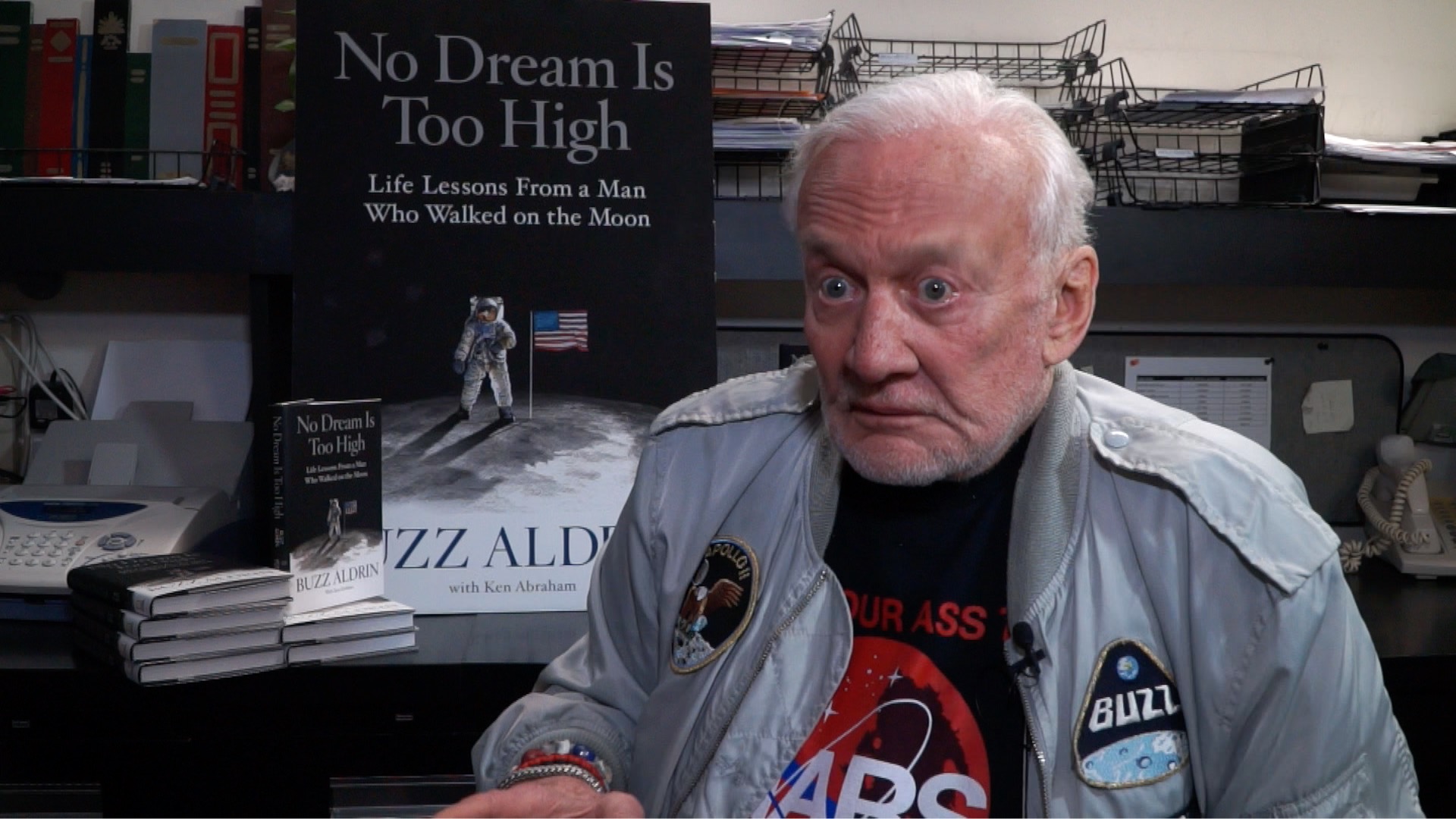 One on One With Buzz Aldrin at the Book Revue